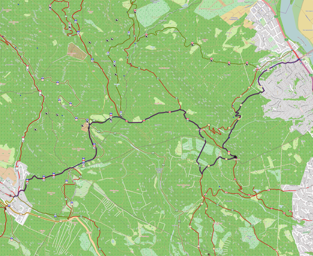 Térkép - Nyílt túra 2025.10.19.